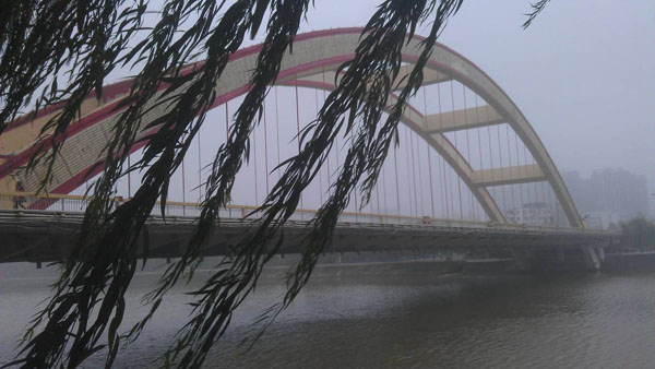 信阳市G107浉河大桥桥梁检测荷载试验（2014）