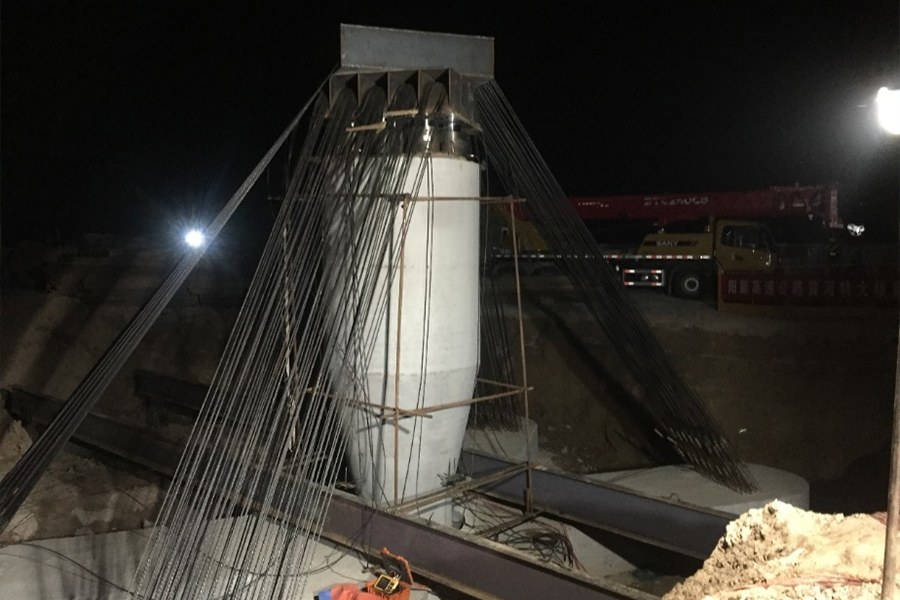 濮阳至湖北阳新高速公路濮阳段黄河特大桥试桩工程