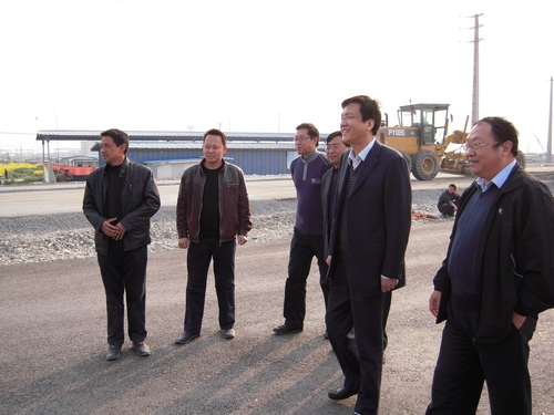 徐強董事長赴四川江油檢查指導(dǎo)工作 