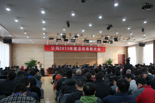 公司召开2013年度总结表彰大会 