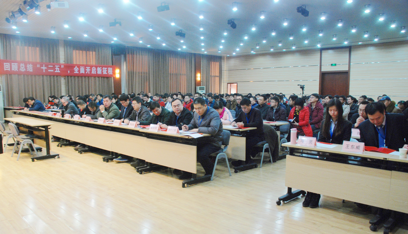 公司召开2015年度总结表彰暨2016年度责任目标签订大会