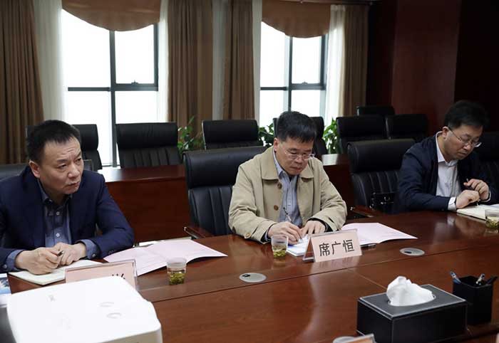 辽宁省交通规划设计院有限责任公司席广恒总经理一行至公司考察交流
