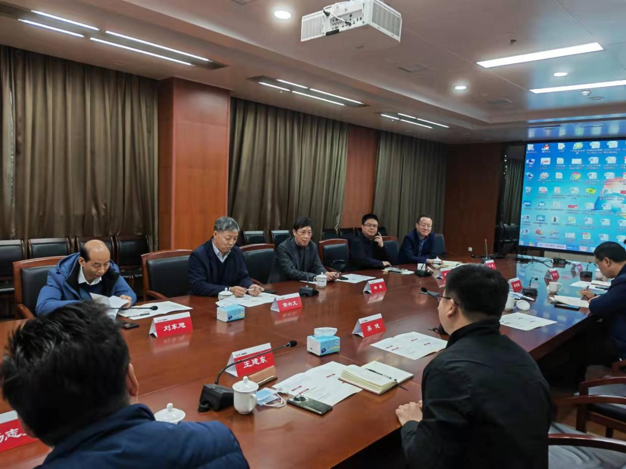 公司董事长常兴文一行前往中国电子科技集团公司第二十二研究所座谈交流