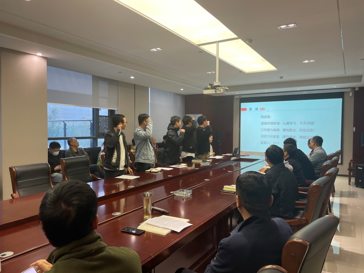 师徒结对共携手，薪火相传促发展--中鼎公司组织开展首届师徒结对活动_公司新闻_河南省中工设计研究院集团股份有限公司