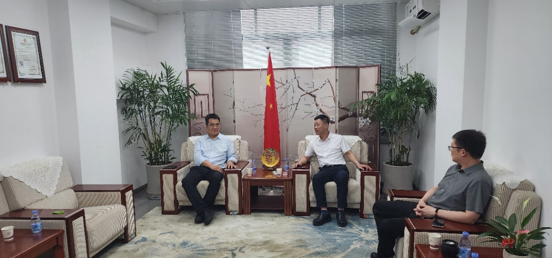 公司党委书记毛振杰带队赴汕尾拜访交流