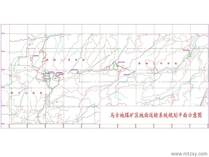 貴州興仁馬古地礦區規劃