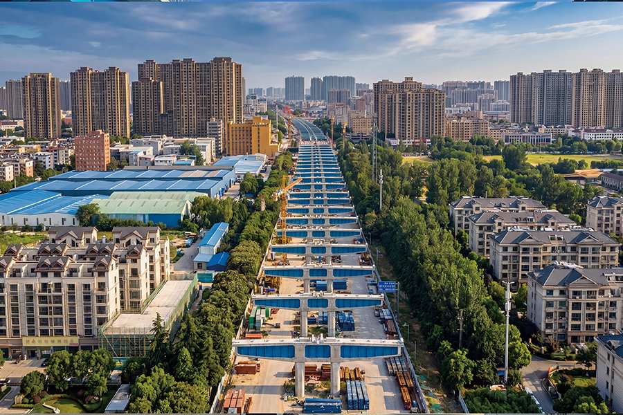 郑州至南阳高速郑州至许昌段高架桥