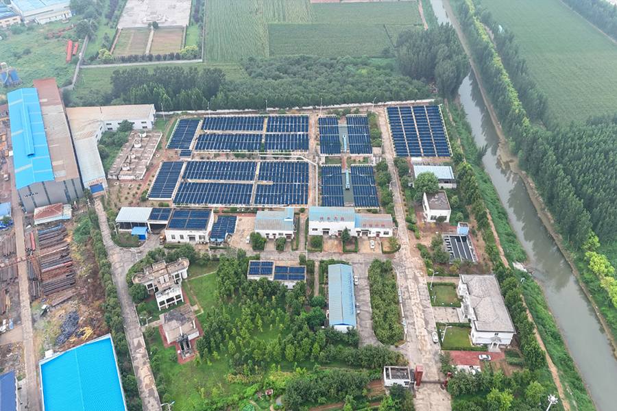 华能河南中原燃气发电有限公司30MWp分布式屋顶光伏项目