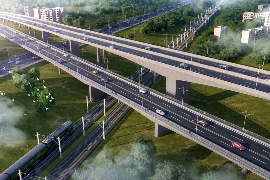 信阳市北环快速化改造工程上跨京广、宁西铁路节点工程