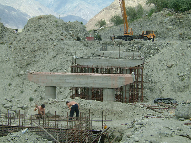 巴基斯坦—喀喇昆侖公路沿線橋梁修復